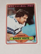 1980 Topps Football #70 RANDY WHITE Dallas Cowboys - All Pro HOF