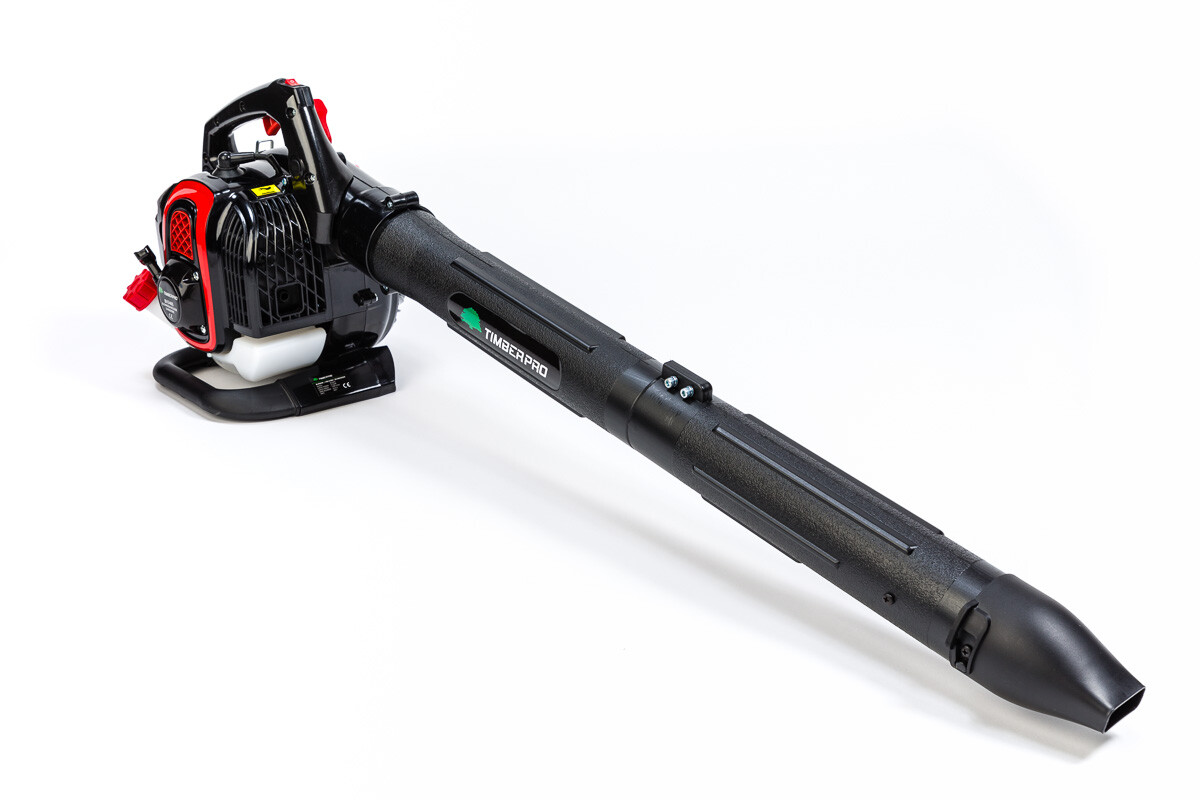 Souffleur aspirateur broyeur Timberpro 26 cc thermique de jardin avec sac