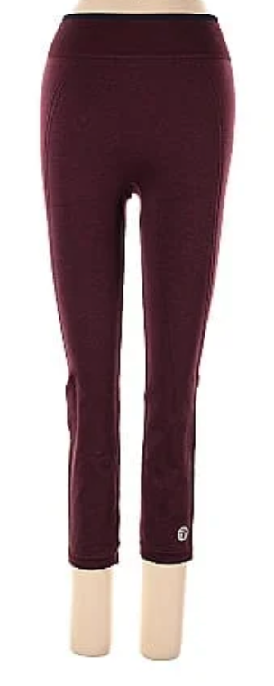 Women's NWOT Tory Burch Tory Sport Maroon Navy Blue Trim