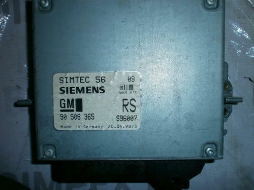 90506365 S96007 Steuergerät Motor Computer (Motorsteuergerät) für OP UK4940-91