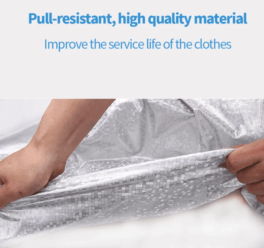 Car Half Cover Waterproof Sun Proof Shade Reflective Outdoor Rain Protection - Изображение 3 из 4