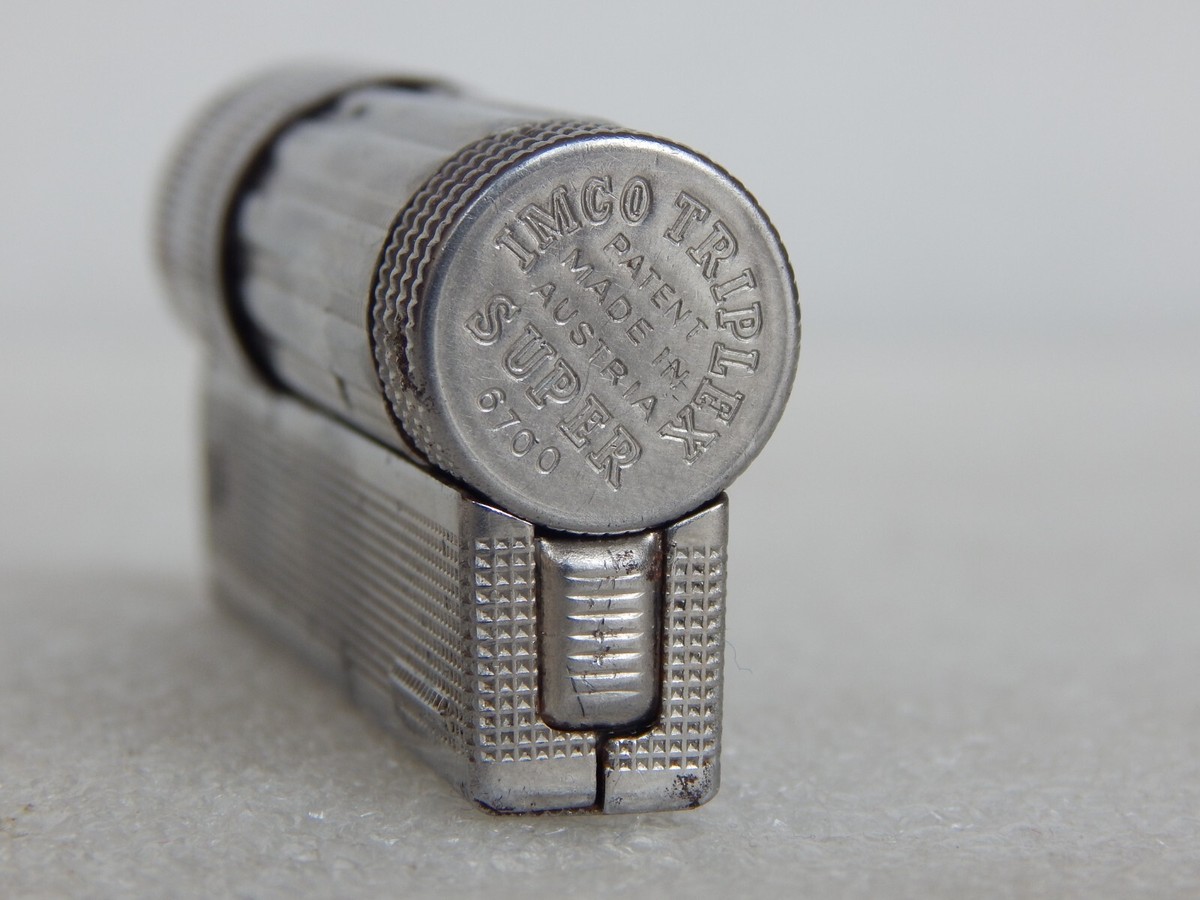 レバークーゼン 96/97 Made in Italy IMCO 1953 Primex 6300 Julius Franz Meister Petrol Lighter In