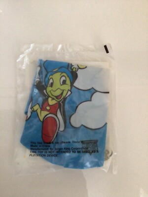 Vintage 1991 Jimmy Cricket Disney Inflatable Toy Burger King Unopened
