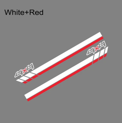 Graphic Two Sides Door Stripe Car Sticker For Mitsubishi L200 Pickup 4X4 Decal - Imagen 13 de 21