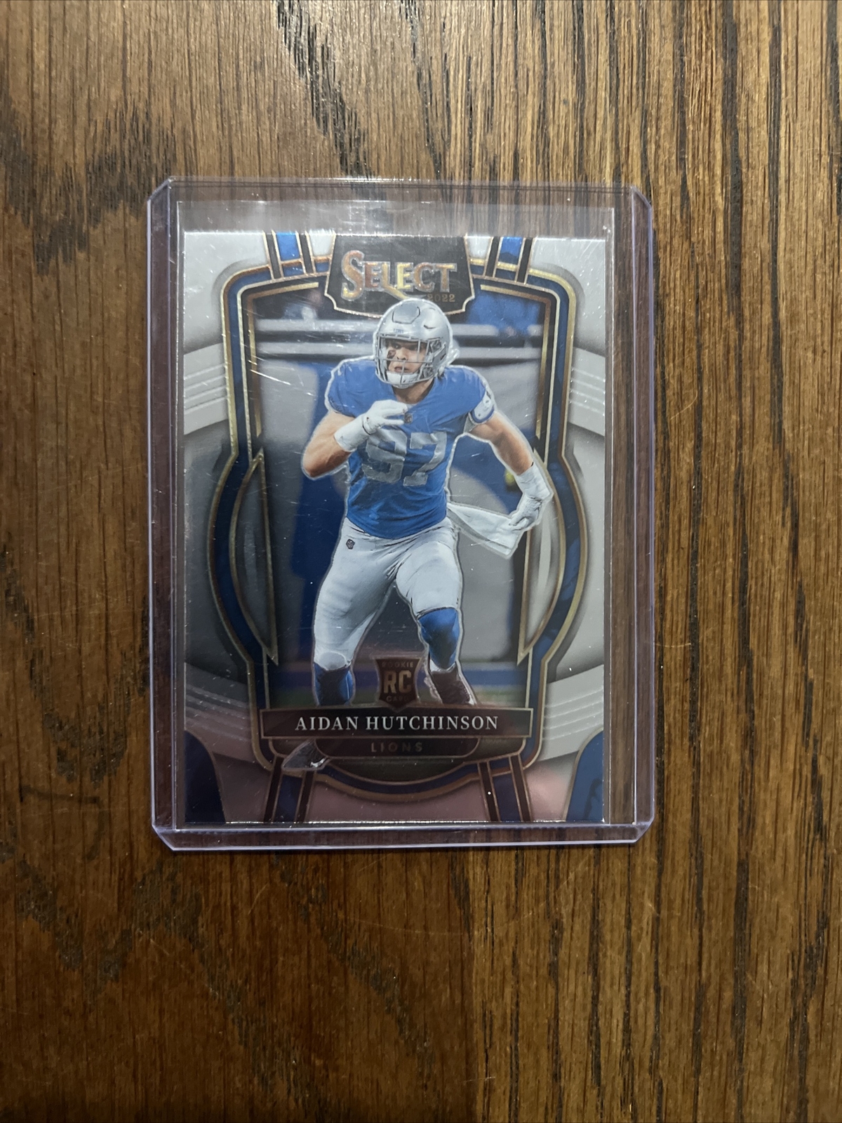 2022 Panini Select - Club Level #267 Aidan Hutchinson (RC) Lions