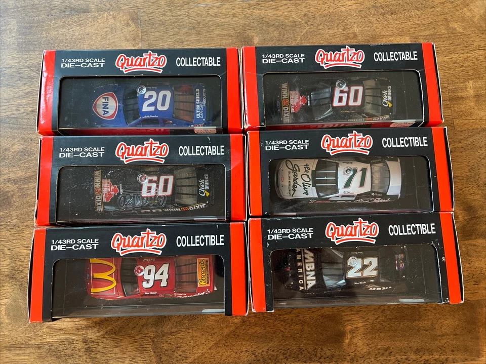 Quartzo DieCast 1/43 库存汽车 6 件套 - 马丁斯·汉密尔顿·马库斯·伯顿 ELLIOT — 第 2/3 张图片