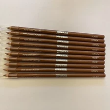 10 New Jordana Kohl Kajal Full Size 7" Lipliner Pencils - HONEY