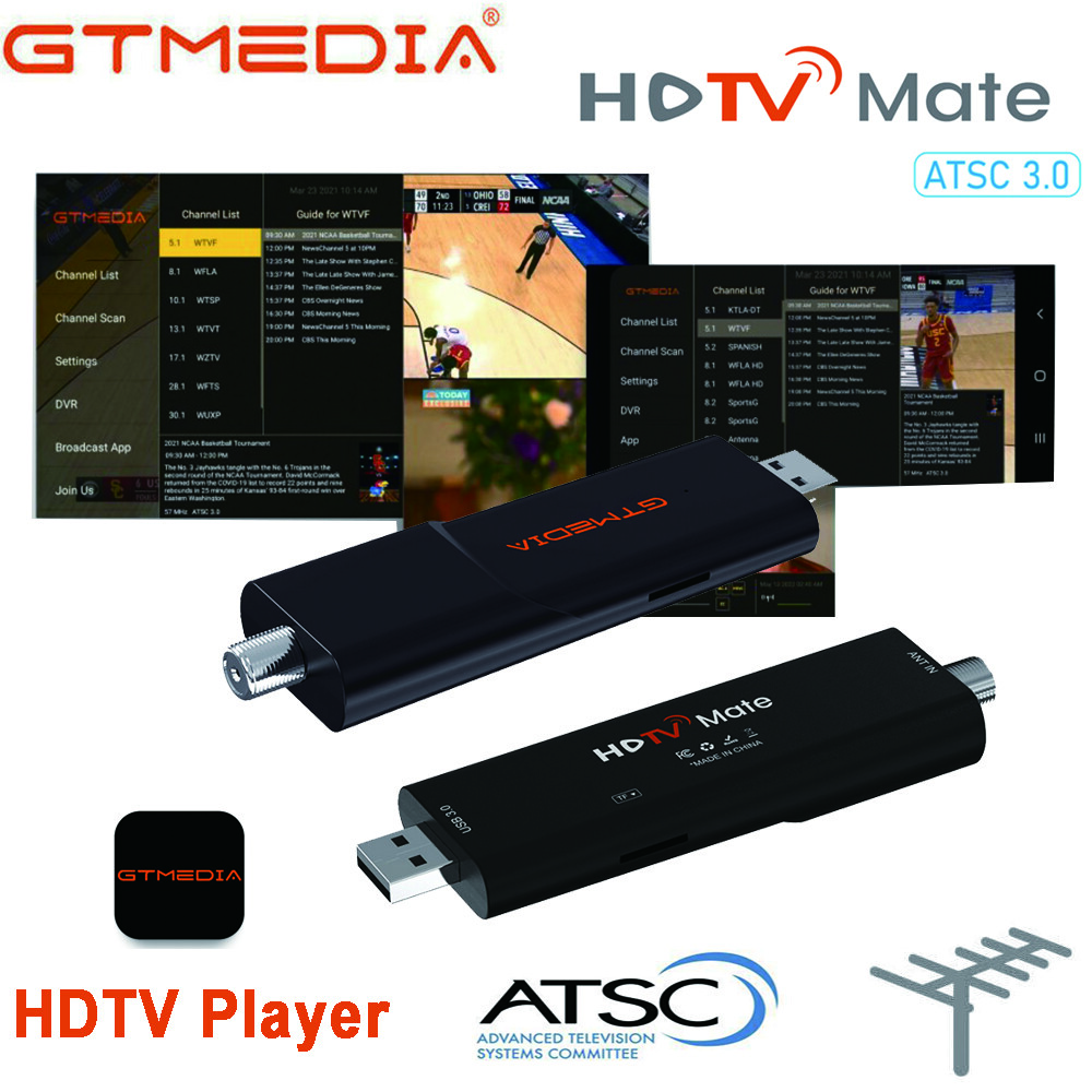 GTmedia HDTV Mate ATSC3.0 Digital Terrestrial ATSC 3.0 Free TV Tuner
