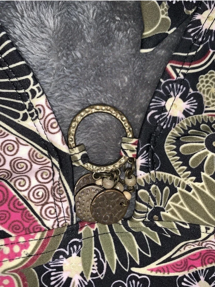 Sun N Sand Size M (8/10) Jrs 1pc Swimsuit Top Multicolored & Multi Pattern  - Image 2 of 3