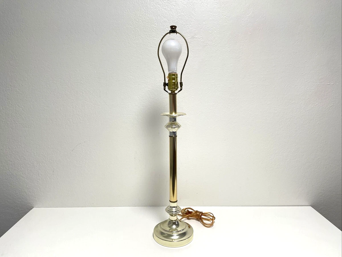 Gold candlestick lamps hotsell
