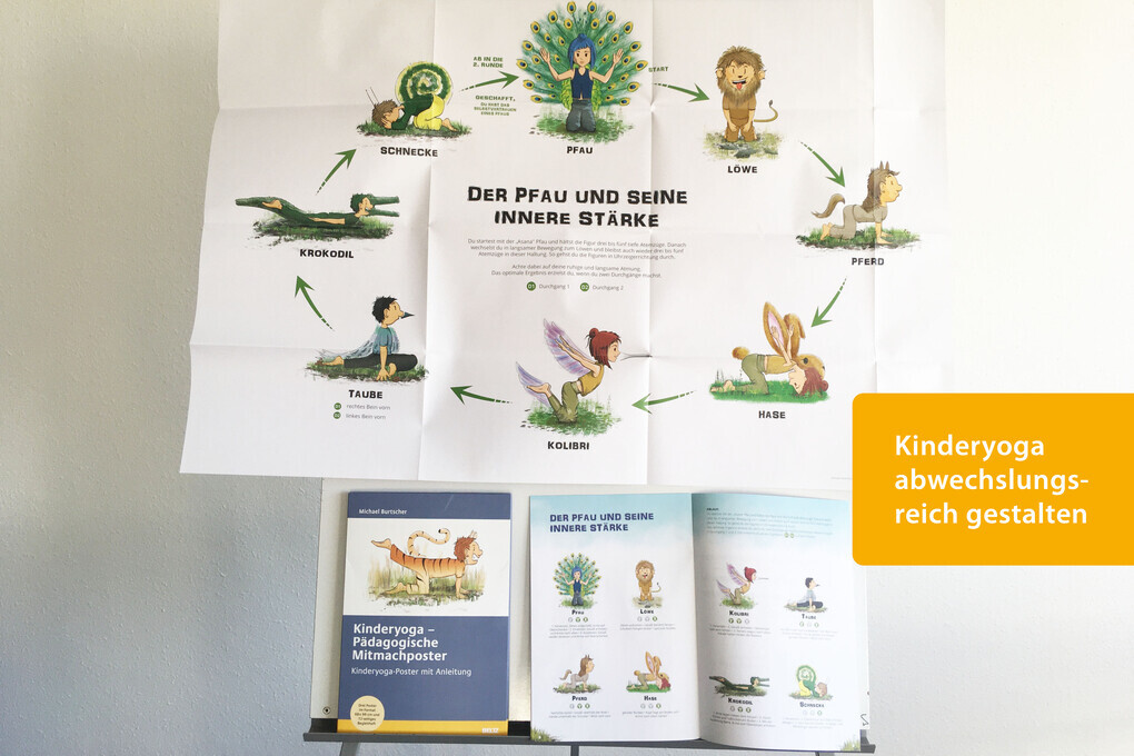 Thumbnail - Kinderyoga - Pädagogische Mitmachposter | Michael Burtscher | 2022 |