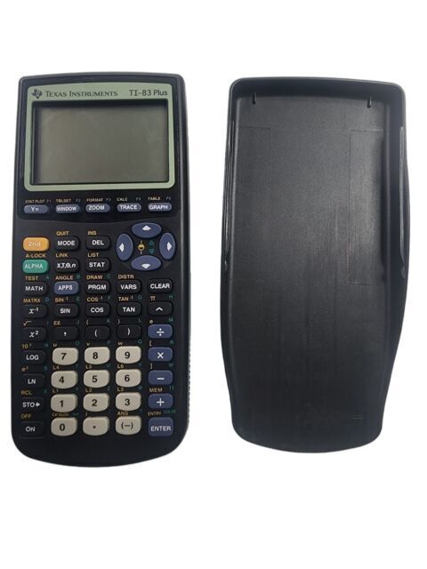 Texas Instruments TI-83 Plus Graphing Calculator - Black (83PL/TBL