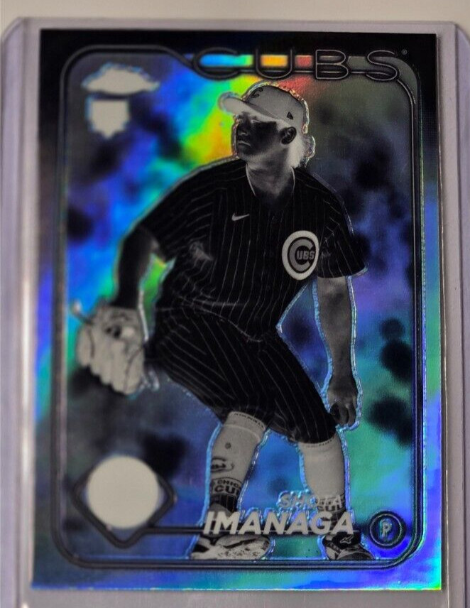 2024 Topps Chrome - Negative Refractor #121 Shota Imanaga (RC)