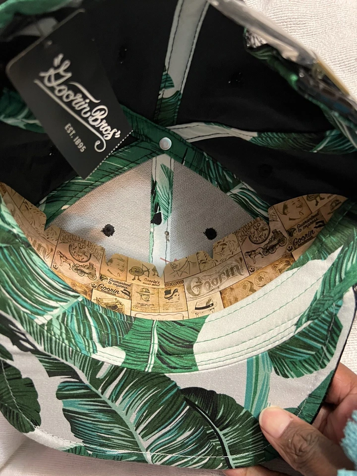 Goorin Bros Unisex Adult Cap Black Faux Croco Leather Life of Leisure Black O/S - Image 2 of 4