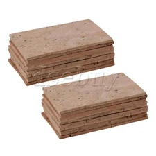 20 Pieces Neck Cork Joint Pads for Saxophone Accessories Burlywood Color