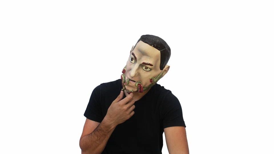 Ghoulish Productions Lovecraft Latex Face Mask Horror Halloween Cosplay - Image 2 of 4