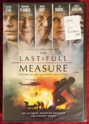 The Last Full Measure (DVD, 2020) New Sealed Sebastian Stan Christopher Plummer