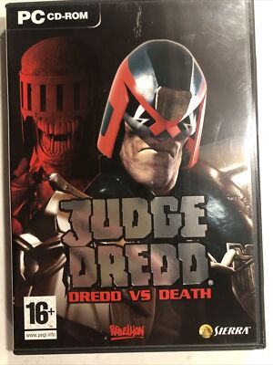 Judge Dredd: Dredd vs Death PC Action Game (Sierra, 2005) Complete ...