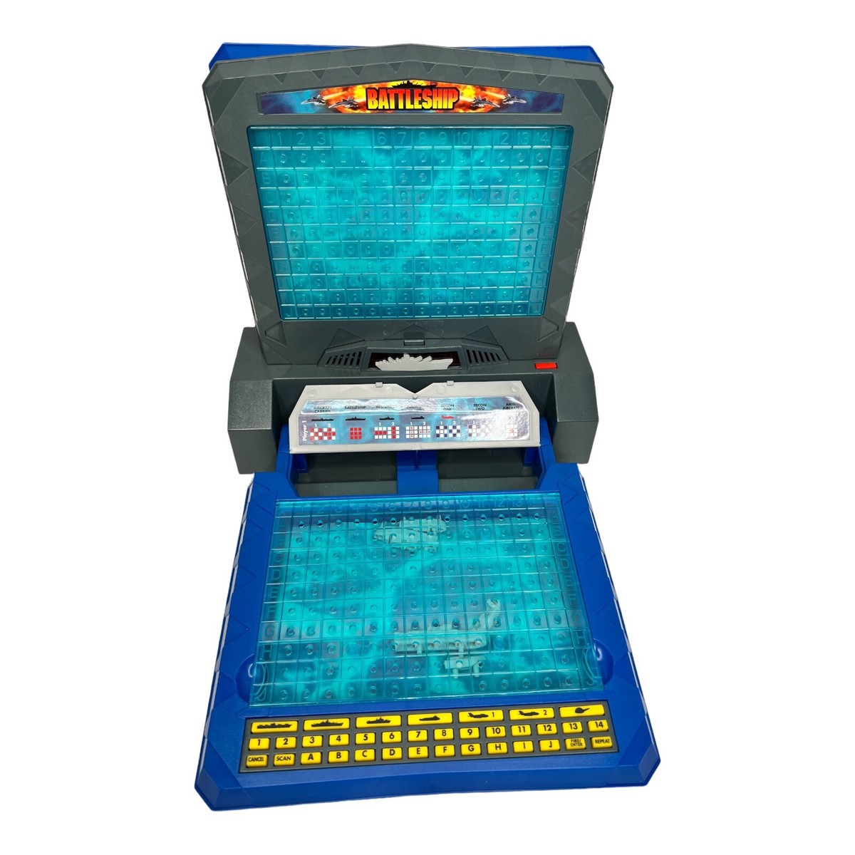 Vintage Electronic Battleship Advanced Mission Game - Hasbro - EUC