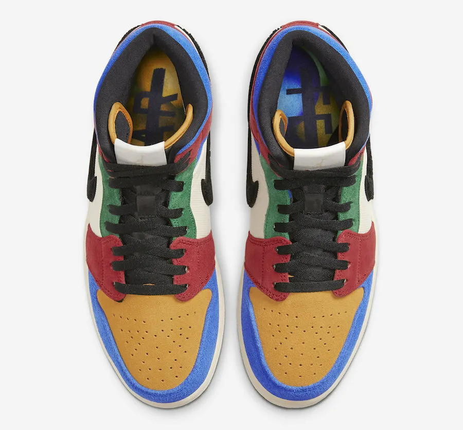 Nike Air Jordan 1 Retro Mid SE Great Fearless CU2805-100 Nike Air Jordan 1 Retro Mid SE Great Fearless CU2805-100
