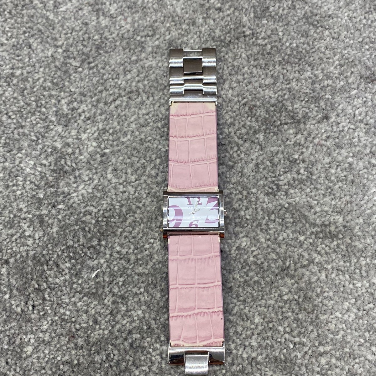 Pink croc watch Pink Alligator Leather Watch Strap | Handdn - Bespoke  main image 4