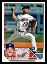 2023 Topps Michael Grove #15 Los Angeles Dodgers