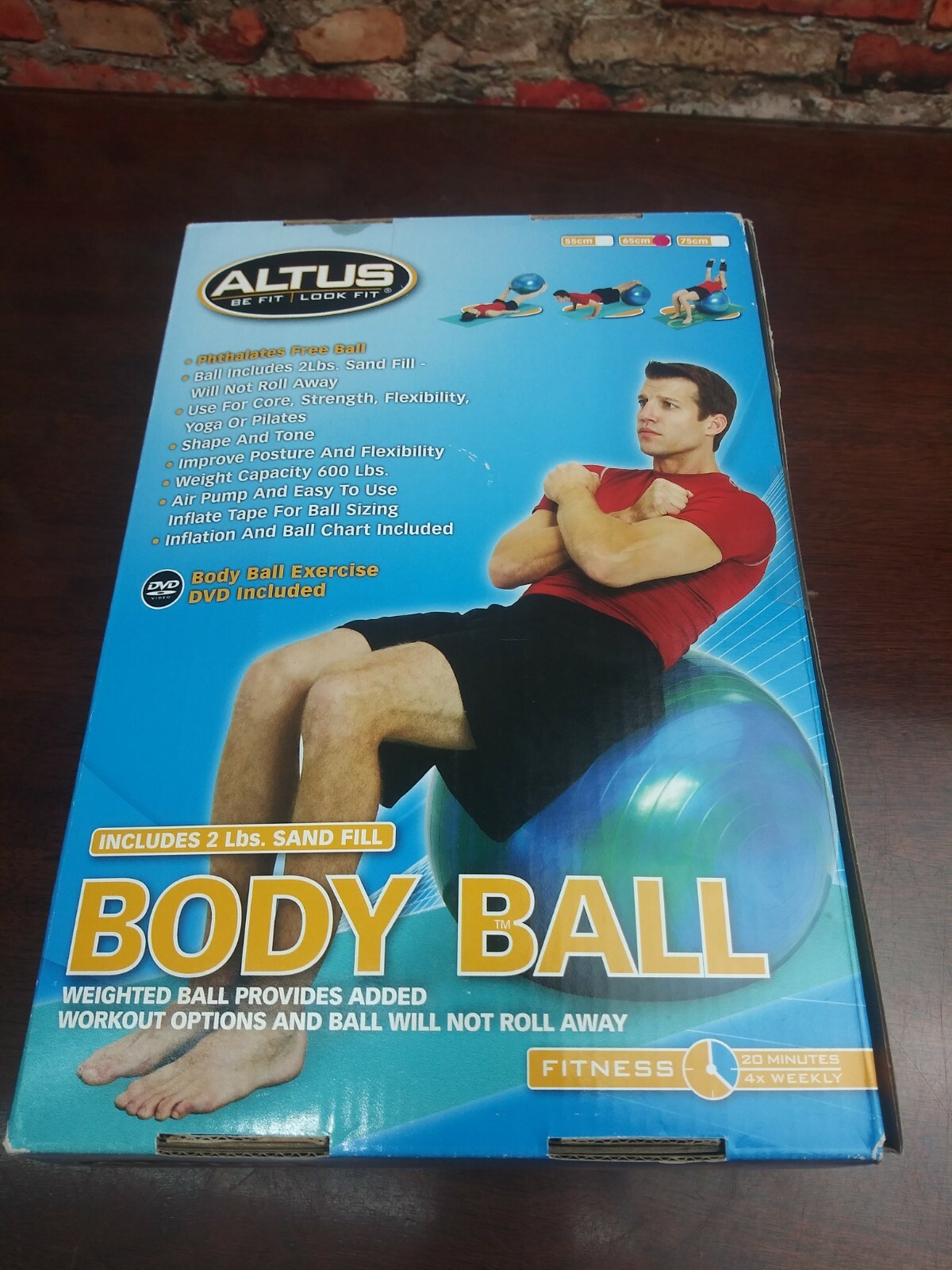 ALTUS Be Fit Look Fit Body Ball Athletic, 65 cm 1219 008 NEW. eBay