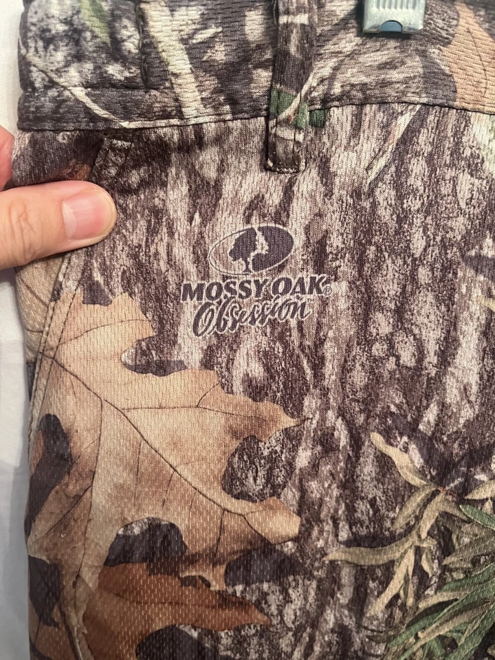 Mossy Oak Obsession Ripstop Cargo Shorts Realtree Camo XL Size 42 0057 - Image 2 of 4