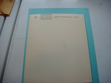Vintage 1987 Apple Macintosh lot of 6 Printed Items 12067
