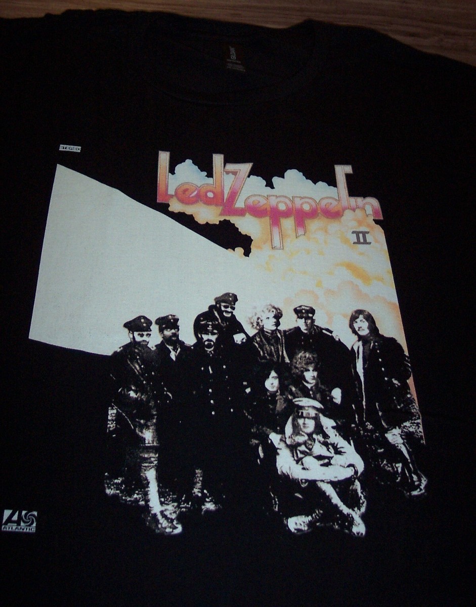 VINTGE STYLE LED-ZEPPELIN II BAND T-Shirt MEN 2XL XXL NEW 2 VINTGE STYLE LED-ZEPPELIN II BAND T-Shirt MEN 2XL XXL NEW 2
