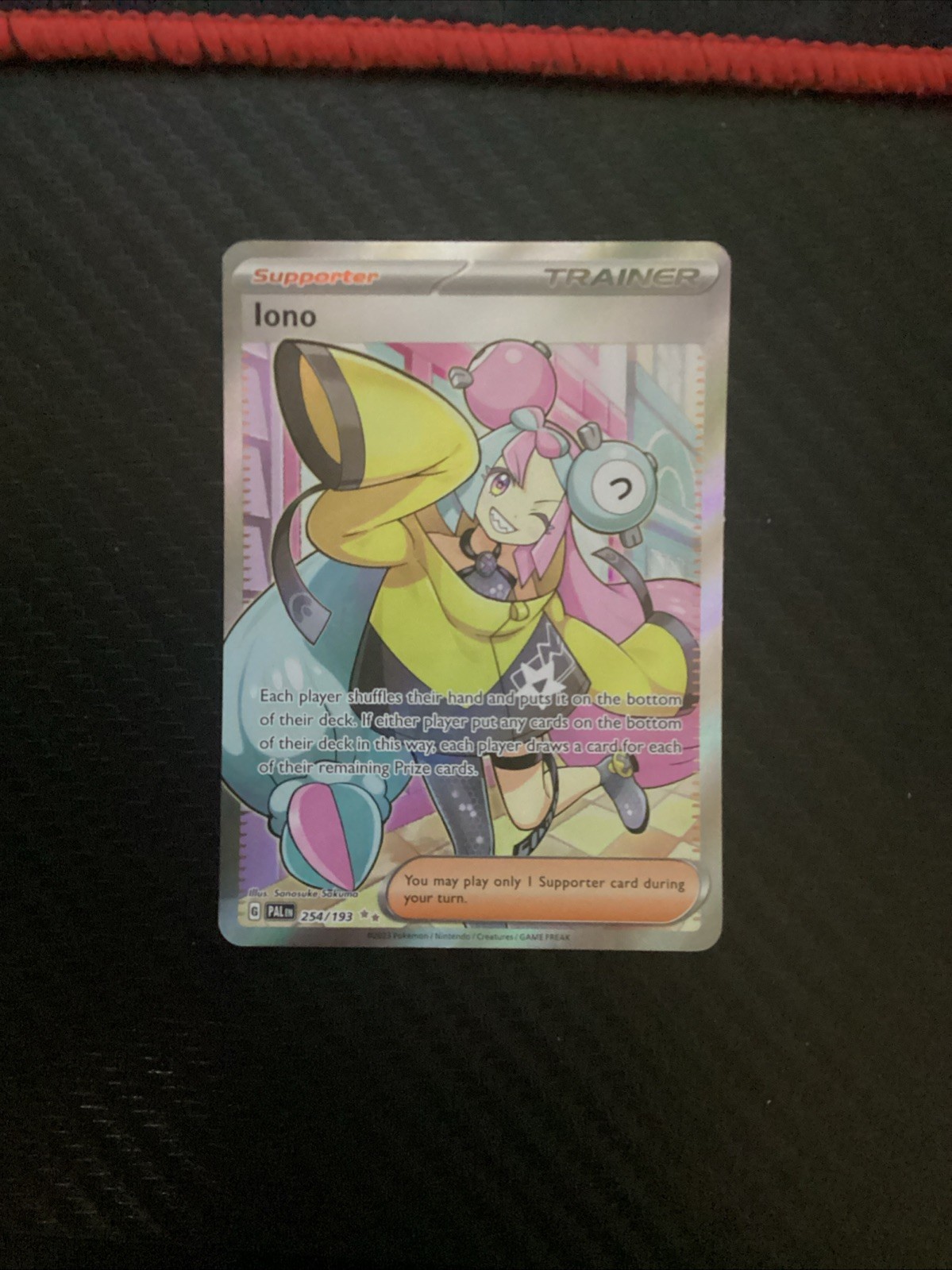 Pokemon Iono - Ultra Rare SV02: Paldea Evolved 254/193 NM