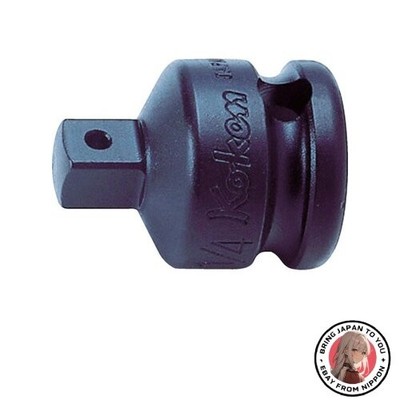 Koken 3/8 9,5mm SQ. Schlagadapter 1/4 (male) 6,35mm SQ. 13322A