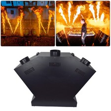 200W 3 Heads Fire Machine DMX512 Spray Flame Machine for DJs Show Performance