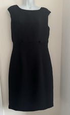Calvin klein black shift dress size 12