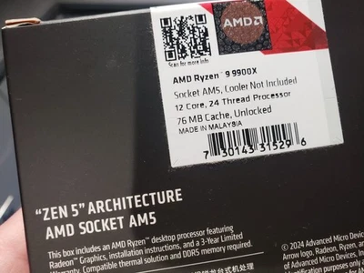 Ryzen 9 9900X listing on ebay