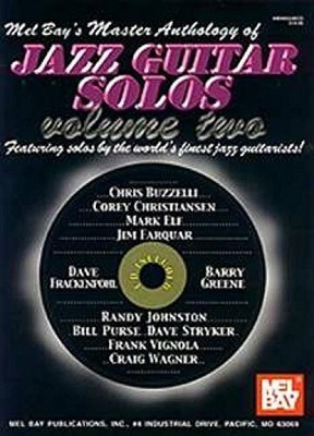 Master Anthology of Jazz Guitar Solos Buch Mel Bay Pubns