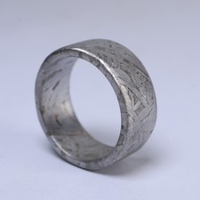 Meteorite Ring, Natural Muonionalusta meteori...