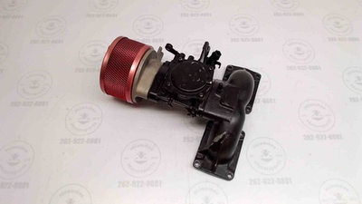 #ad 1988 KAWASAKI X2 650 Intake Manifold with Carb and Flame Arrester $222.49