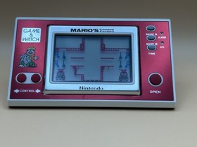 Nintendo Game & Watch Pocketsize MARIO'S CEMENT FACTORY Mint In Box