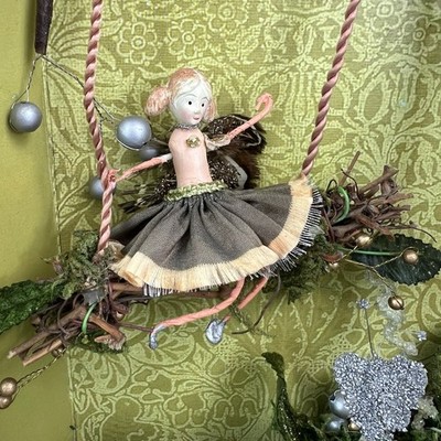 Natures Notes Figure Seasons of Cannon Falls Whimsical Fairy Art Miniature