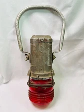 Vintage Railroad Lamp Justrite Industrial Lantern