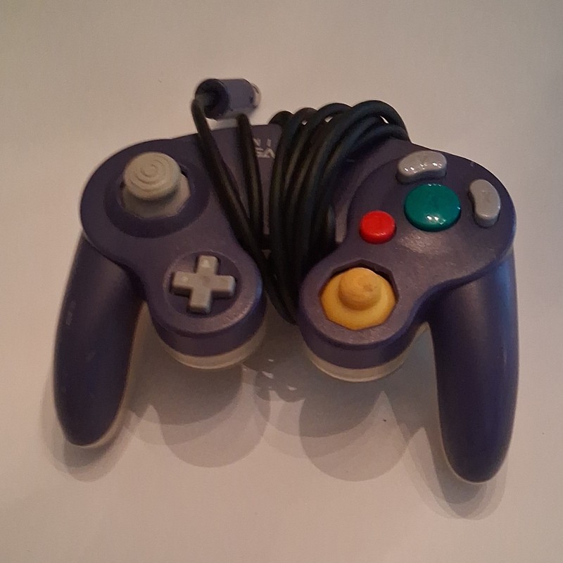 Nintendo GameCube Controller Wired Gamepad for Nintendo GameCube/Wii Purple