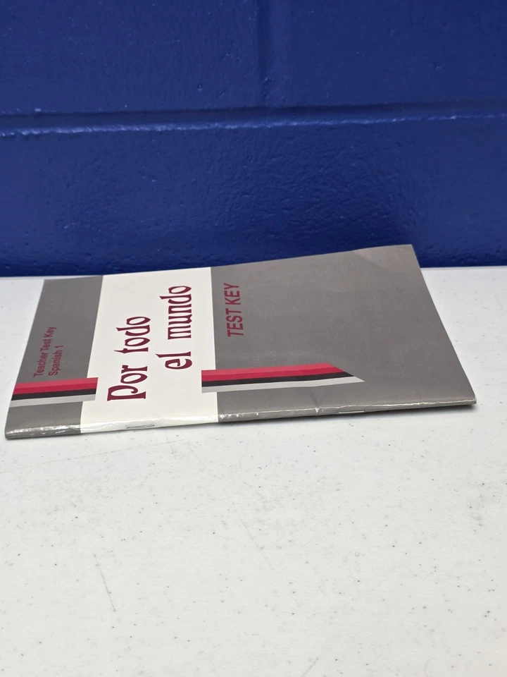 Abeka Spanish 1 Teacher Test Key Por Todo El Mundo - Image 3 of 3