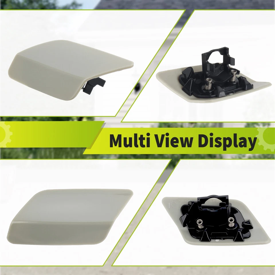 Cubierta de arandela de faros L/R para BMW 3 E92 E93 LCI 325i 328i 335i 2011/2012/2013 Foto 3 de 4