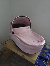 Cybex Priam 4 / ePriam 2 Lux Carry Cot - Simply Flowers Pale Blush