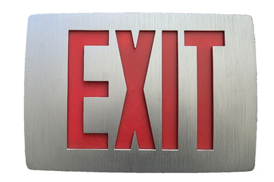 Lithonia Lighting Quantum Series Die-Cast LED Exit Sign (Model LQC 1 R)