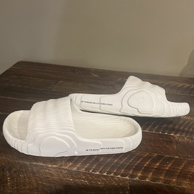 Adidas Adilette 22 Slides - Size 9 - Light Brown