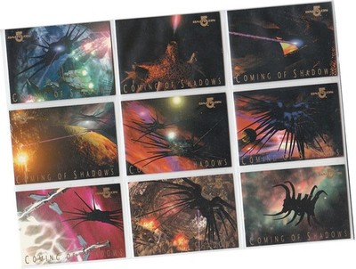 Babylon 5 1996 - 9 Card ''Coming Of Shadows'' Chase Set 1 of 9 - 9 of 9