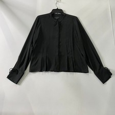 RAG & BONE Arden Pleated Blouse Womens Size M...