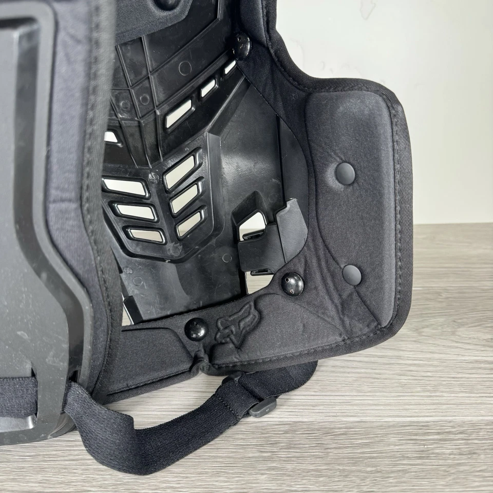 Fox Racing Youth Proframe LC defletor de poleiro CE placa protetora de peito MX - Imagem 4 de 4